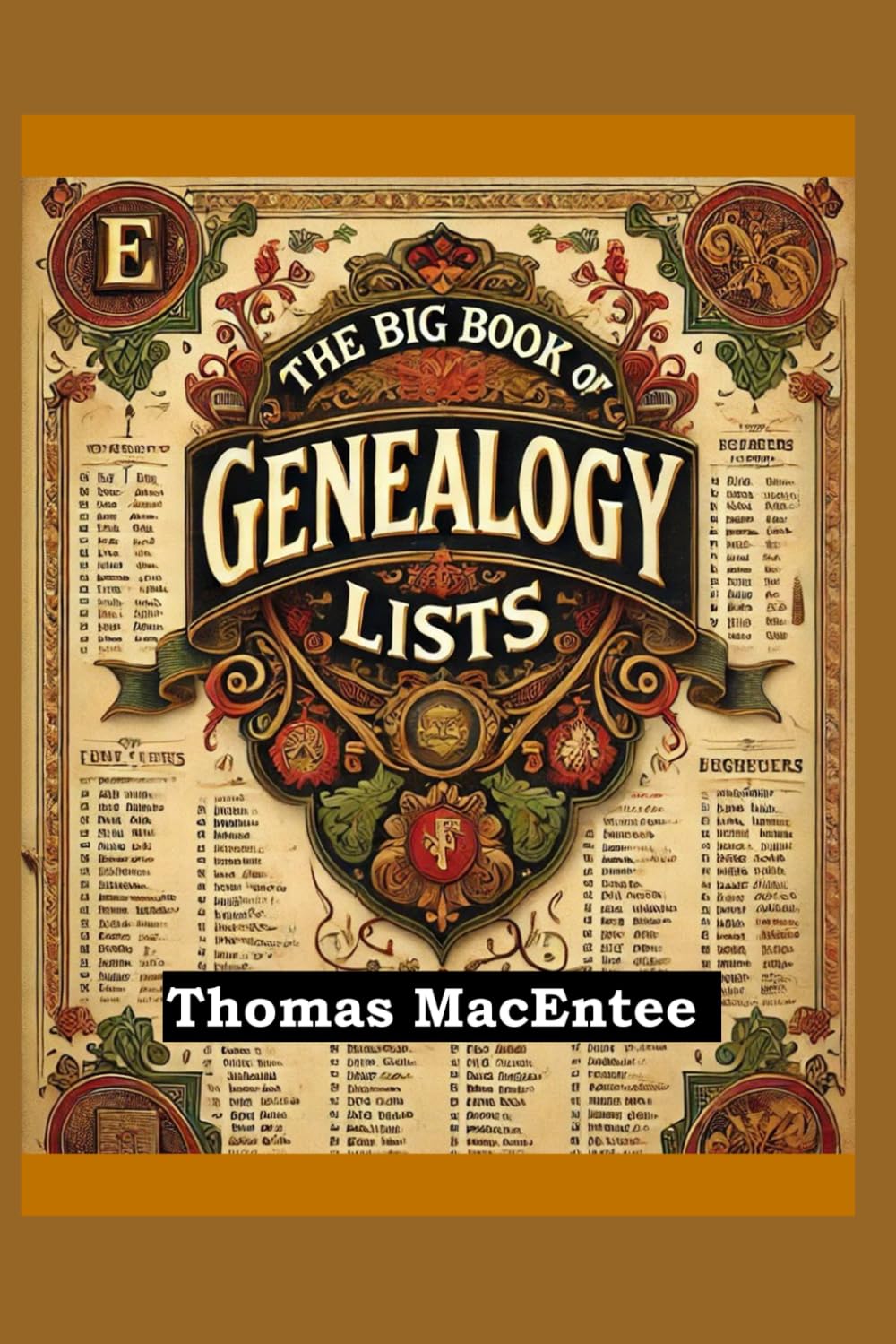 Cover of the book The Big Book of Genealogy Lists